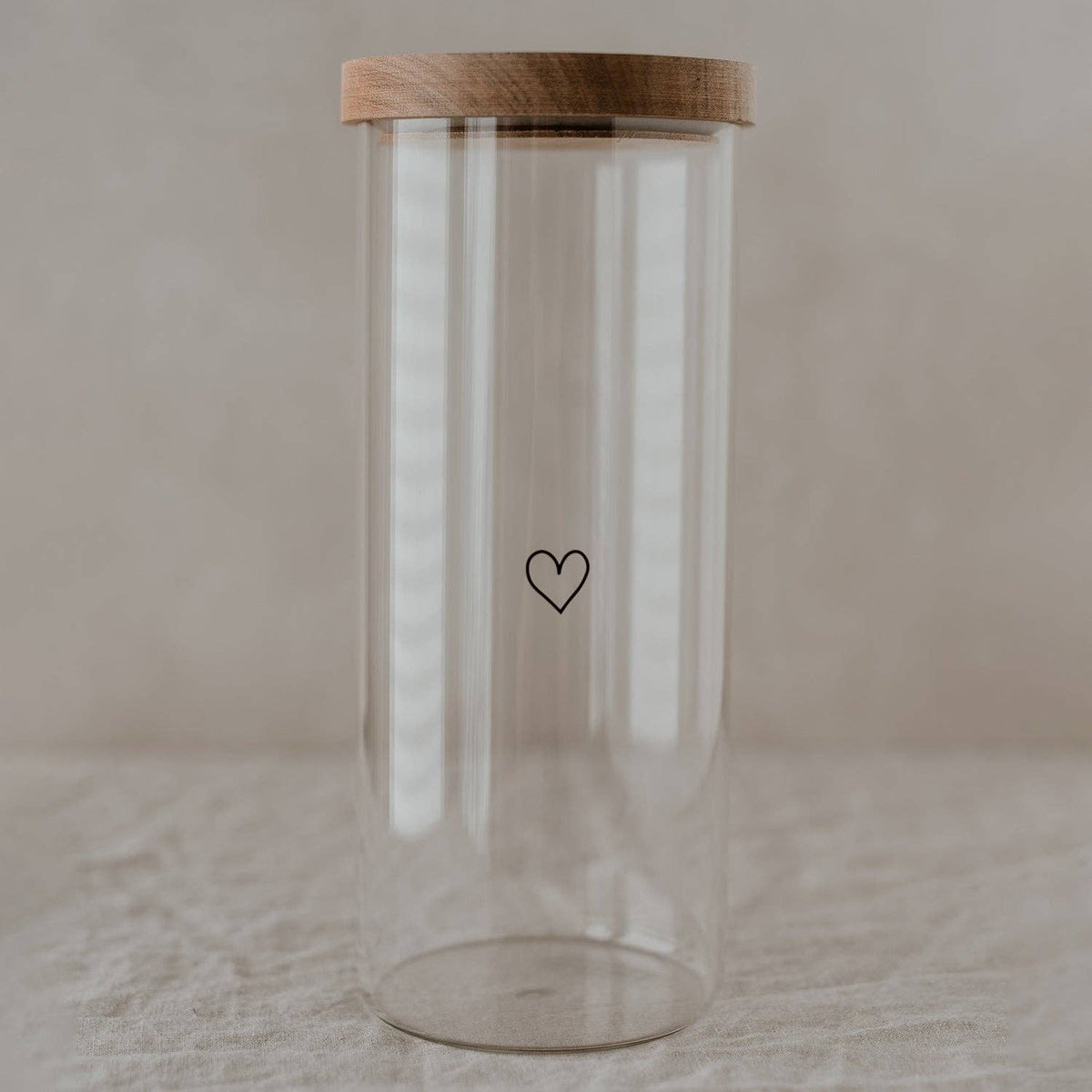 Vorratsglas Herz 25cm - nila kids