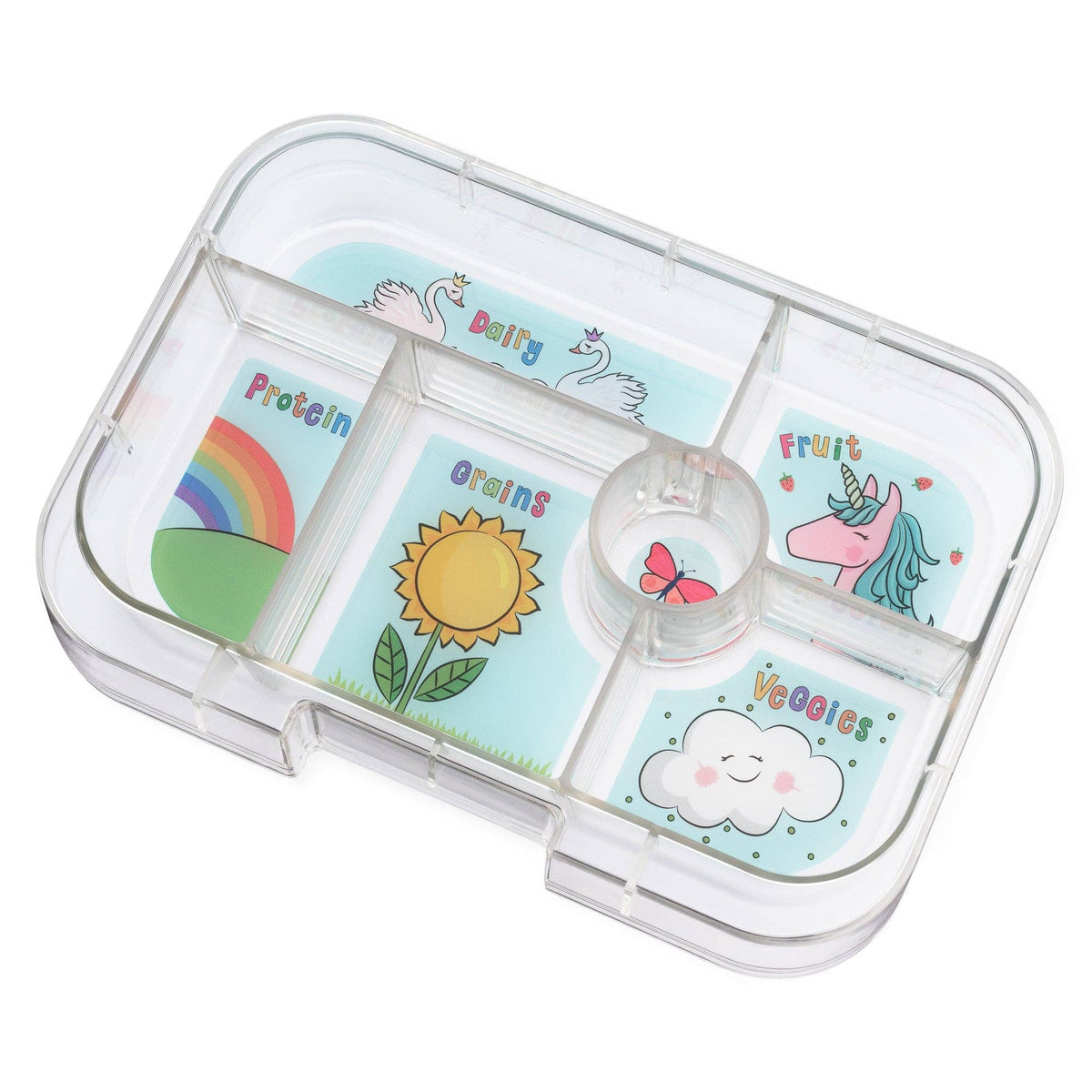 Auslaufsichere Bento-Lunchbox für Kinder - Yumbox Lavande Lila (Einhorn) - nila kids