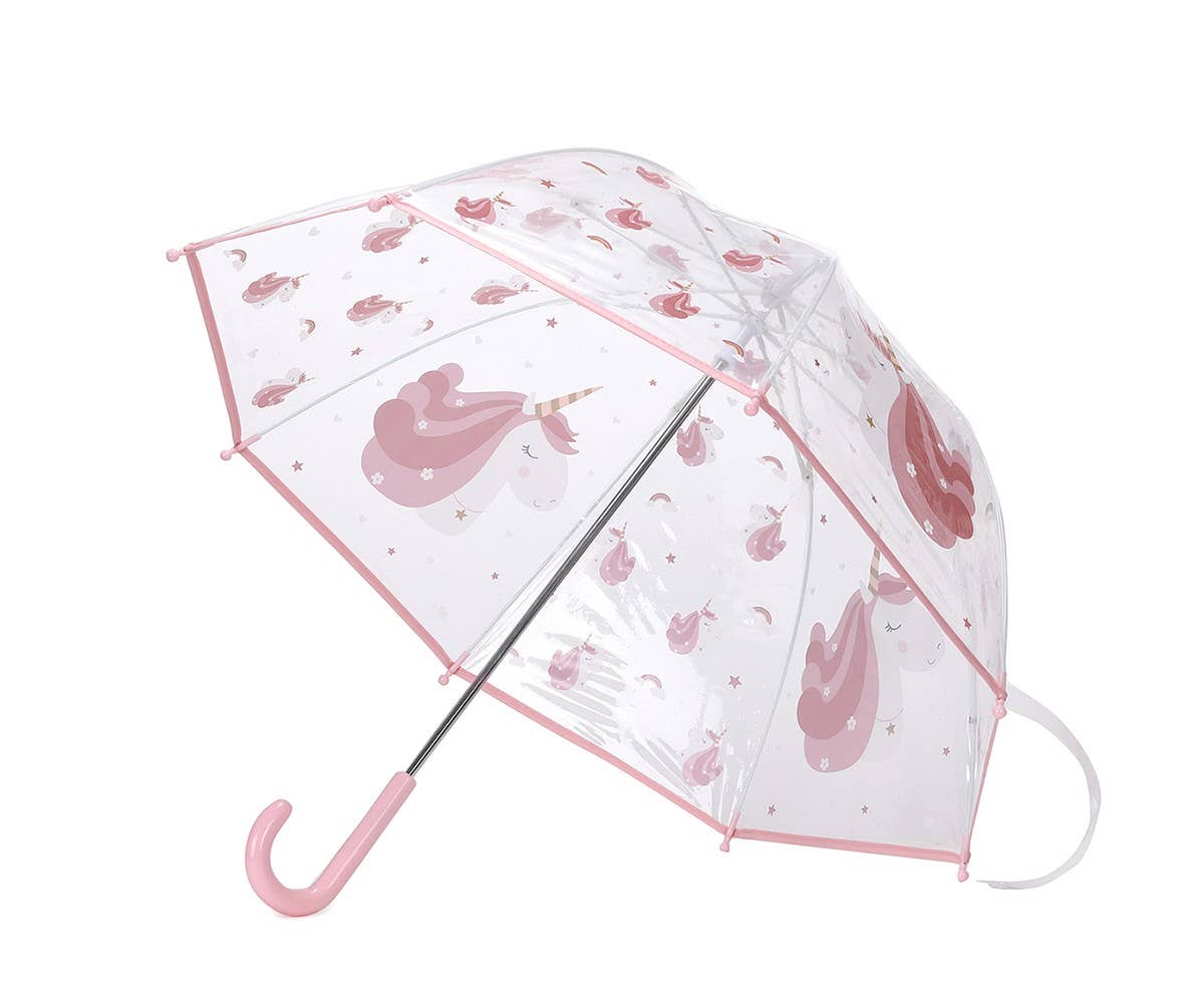Transparenter Regenschirm Magisches Einhorn - nila kids