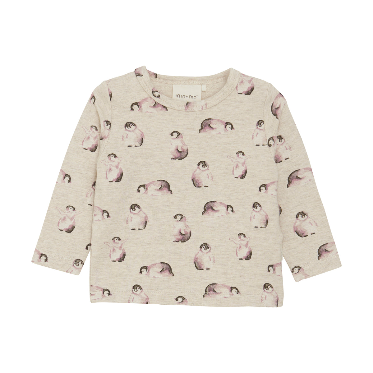 Shirt Pinguin-Print Bambus - nila kids
