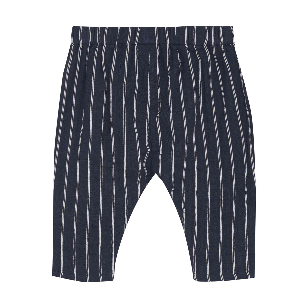 Gestreifte Hose blau