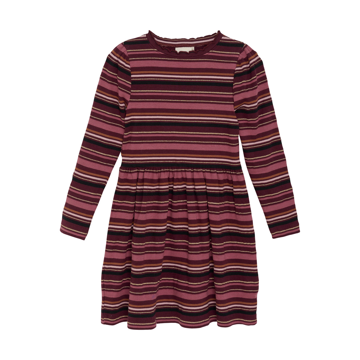 Langarmkleid mit Glitzereffekt - nila kids