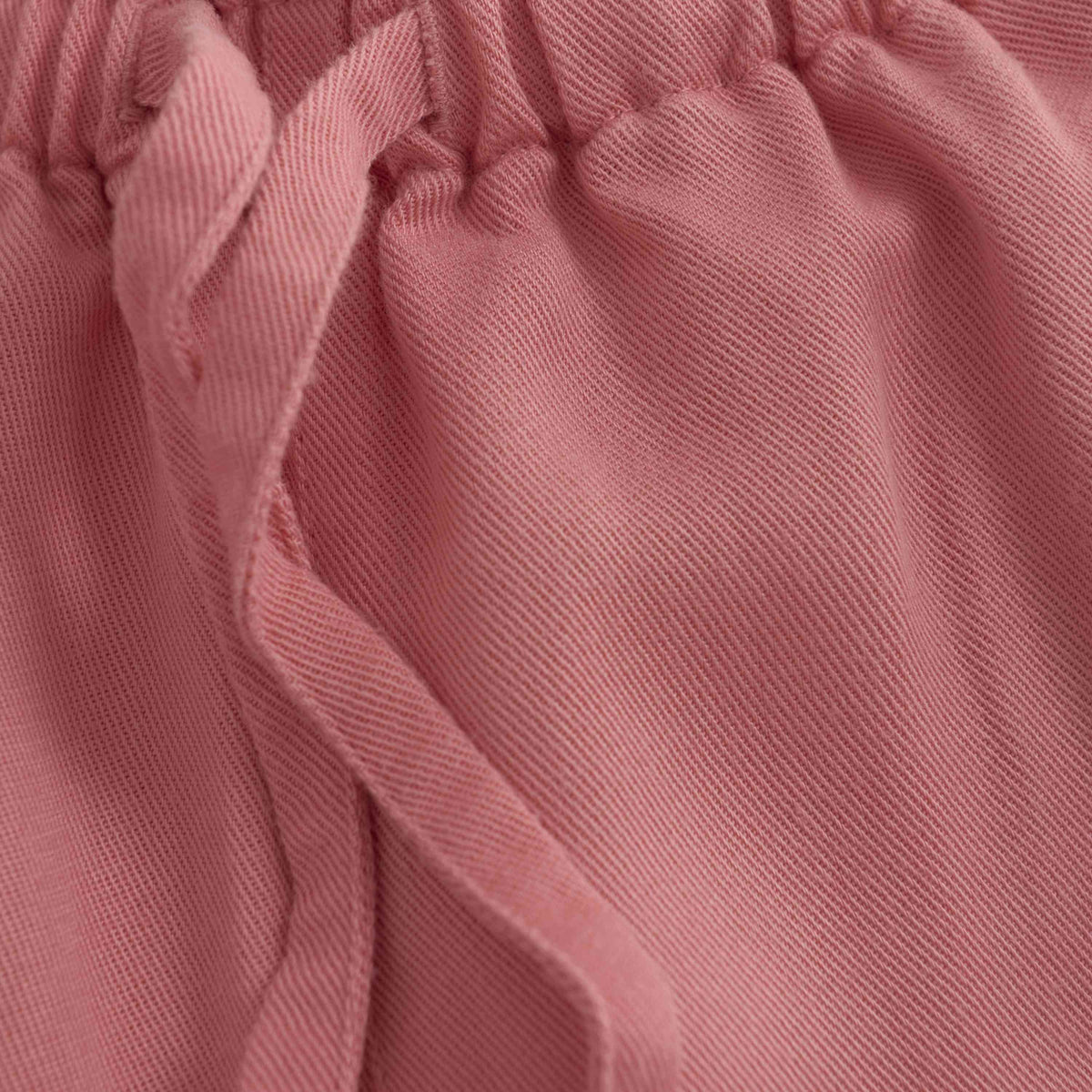 Weite Lyocell-Hose – luftig & lässig in Rosa