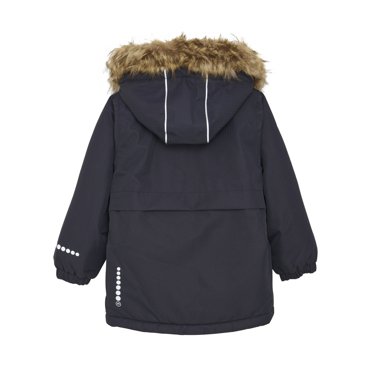 Winterjacke blau mit abnehmbare Kapuze