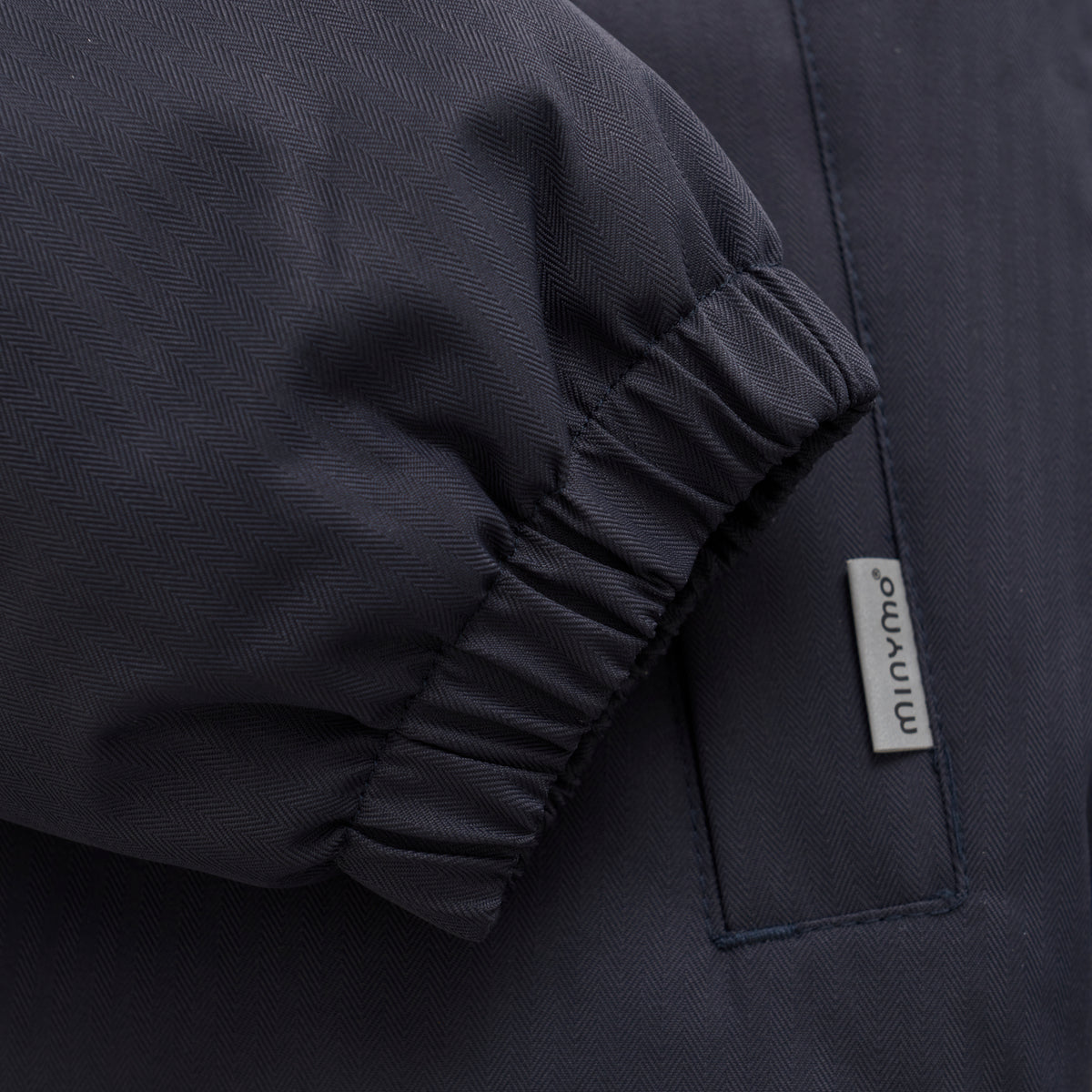 Winterjacke blau mit abnehmbare Kapuze