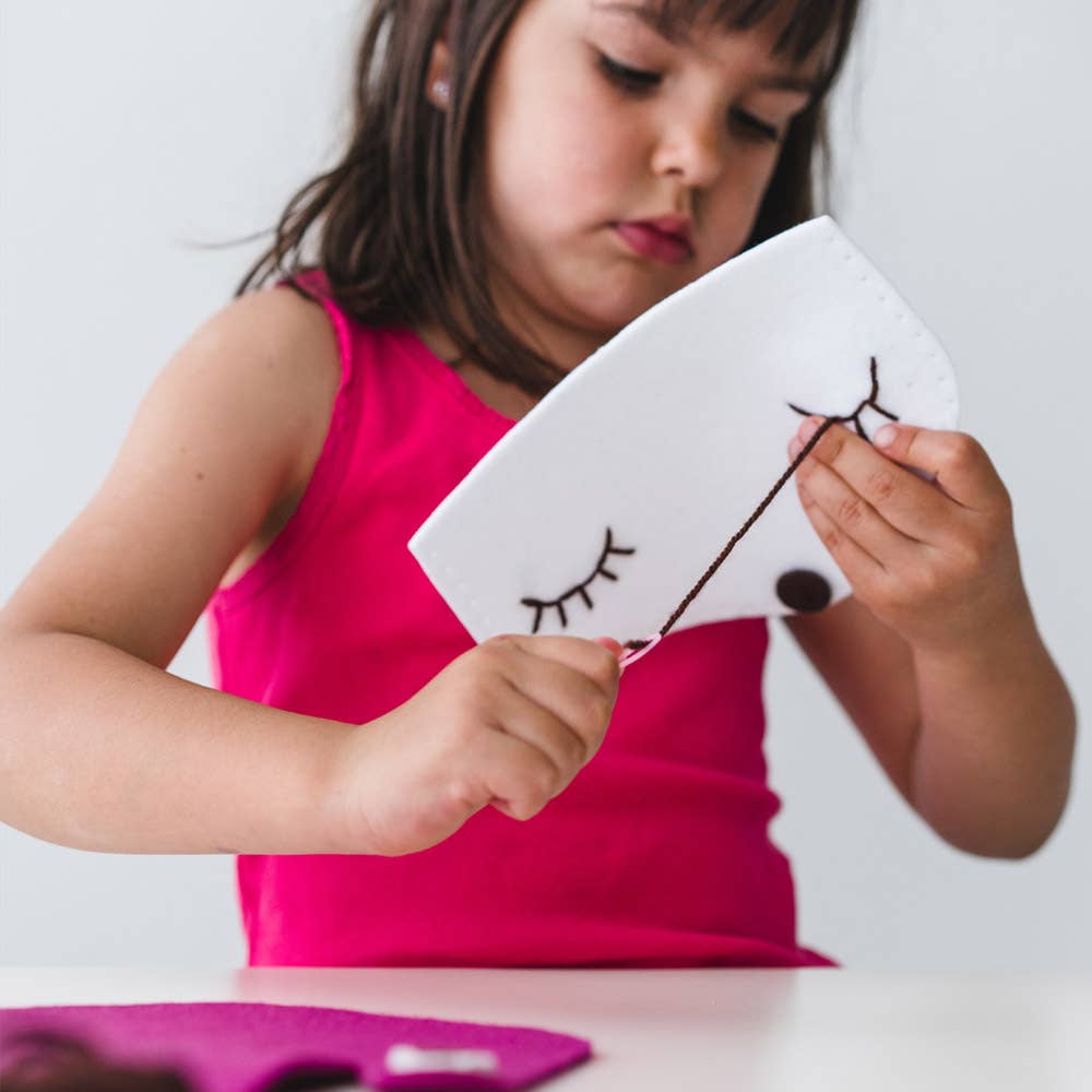 Geschenkset für Kinder zum Basteln einer Tasche: Fox - nila kids