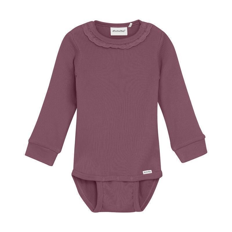 Body langarm Tencel - Altrosa - nila kids