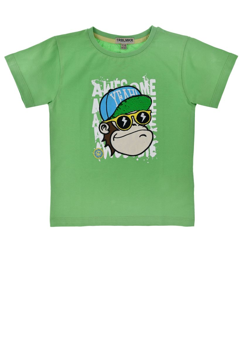 T-Shirt „Awesome“ – Affen-stylisch - nila kids