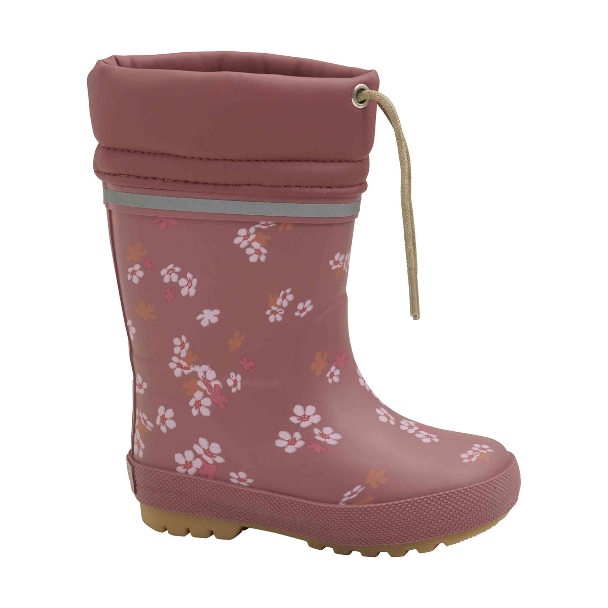 Thermogummistiefel mit Wollfutter Blumen - nila kids