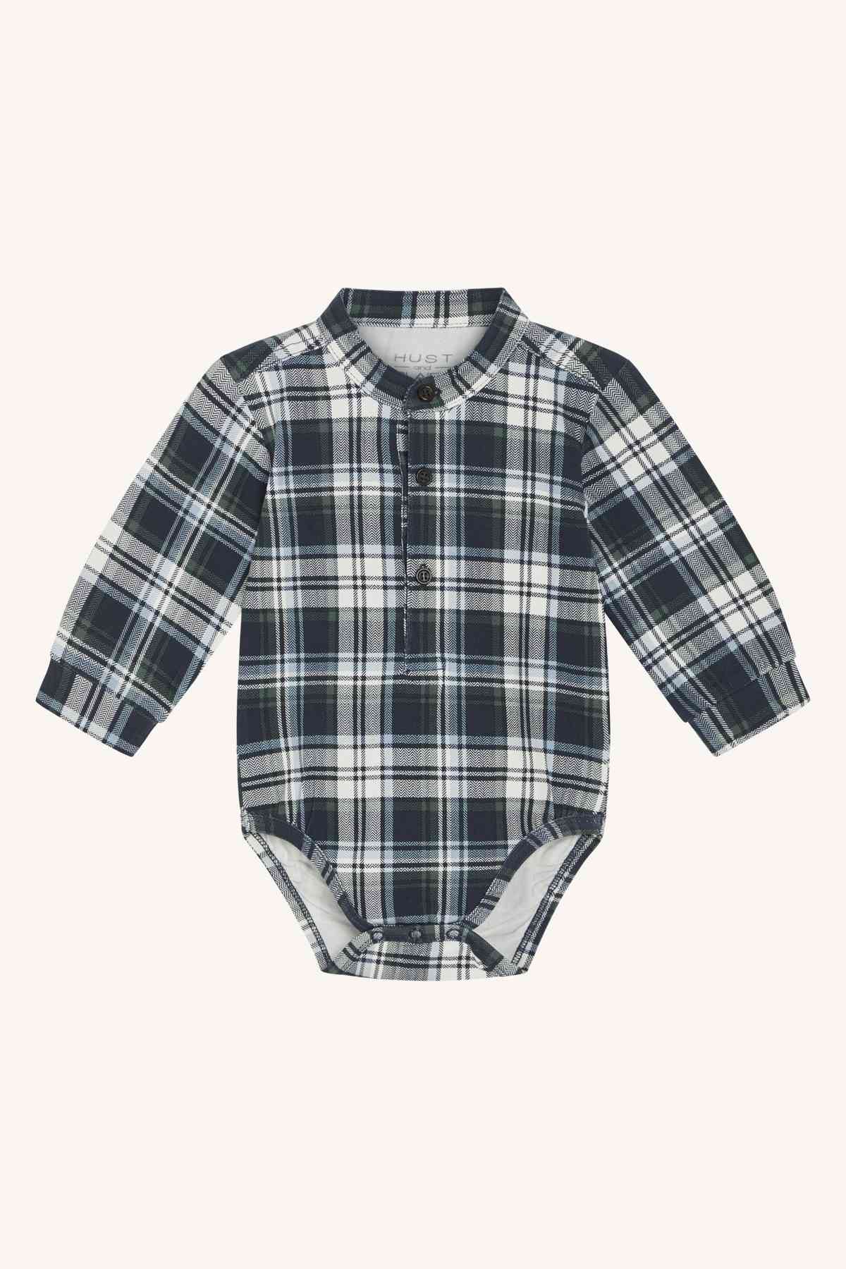 HCBoye - Langarmbody Stehkragen - nila kids