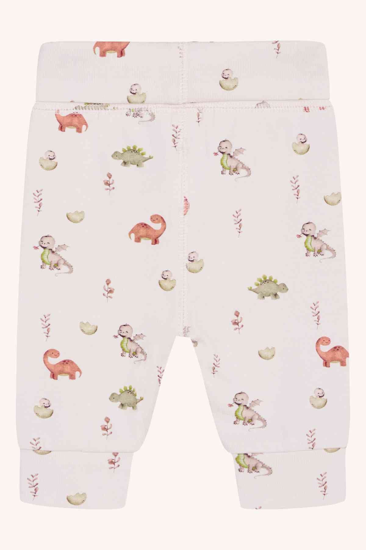 Luisa - Leggings Dinosaurier rosa - nila kids