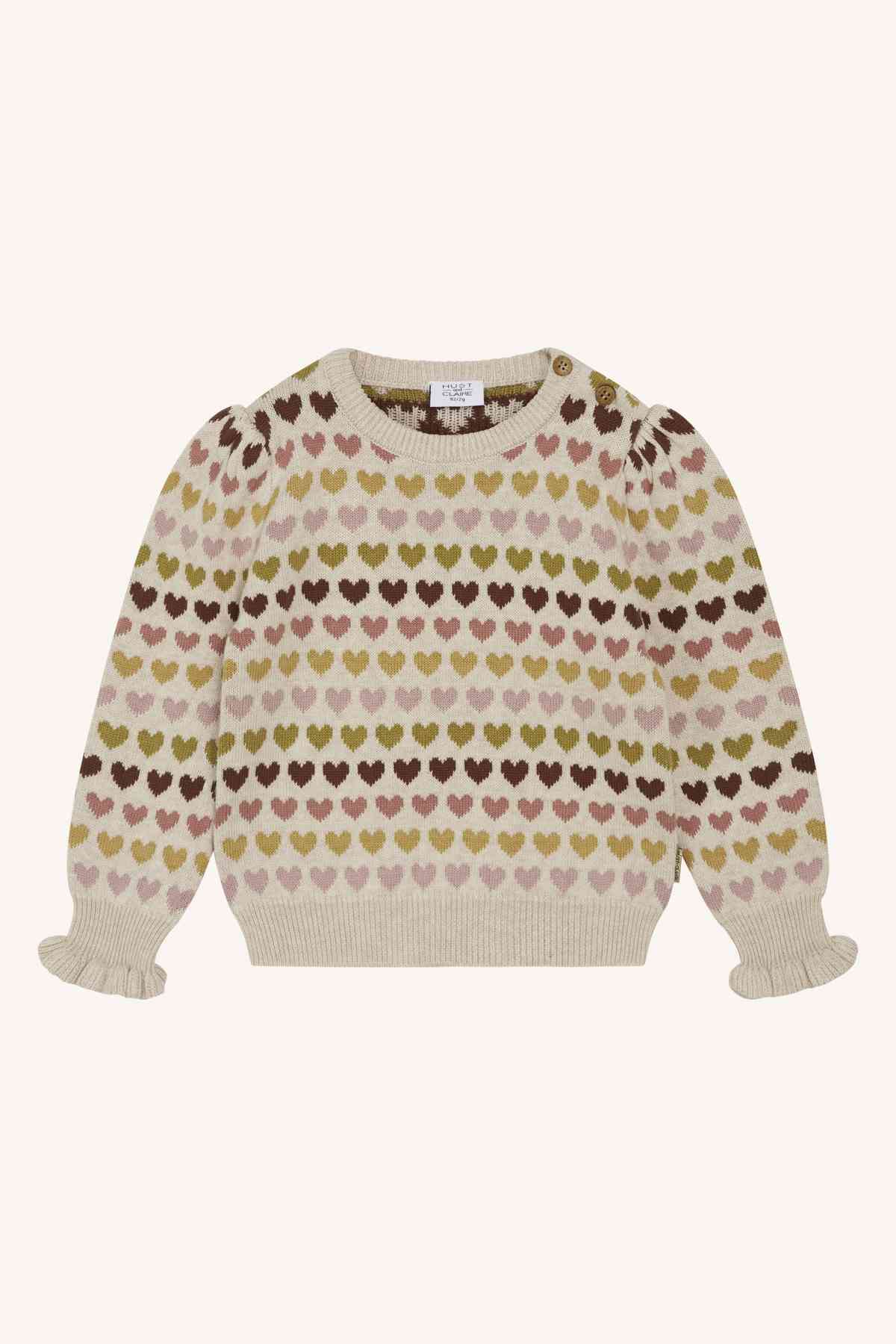 Pani - Pullover Herz - nila kids
