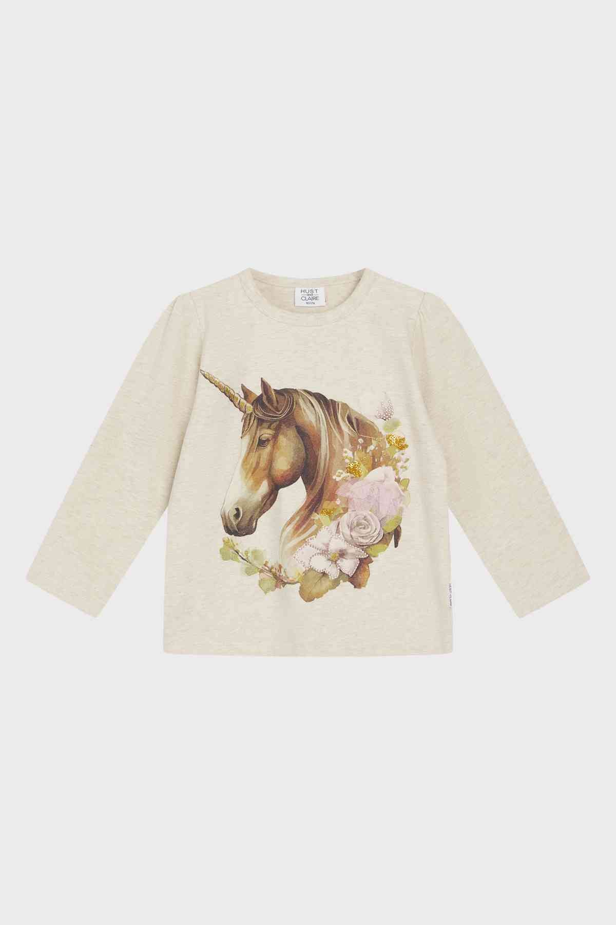 HCAnie - Langarmshirt Einhornprint - nila kids