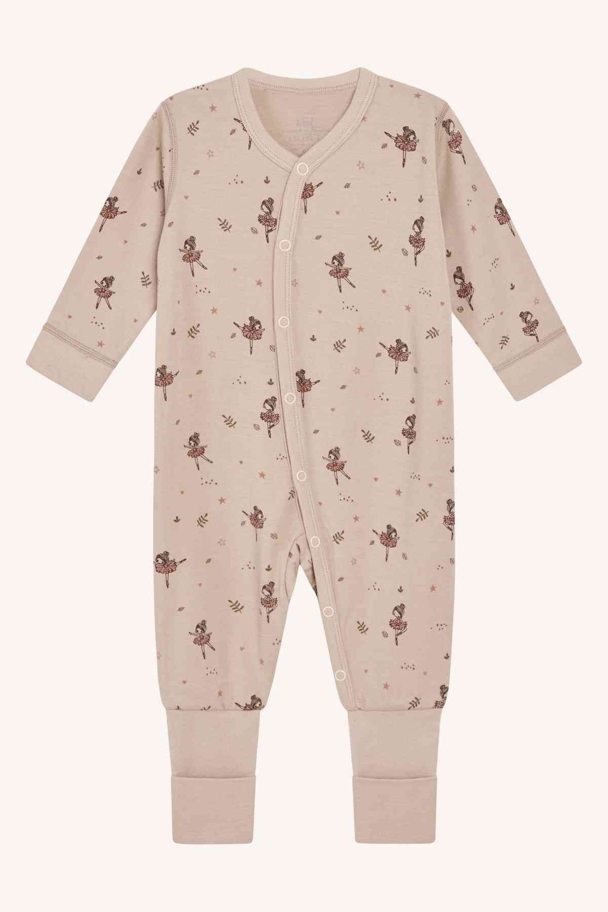 Manu - Jumpsuit langarm Wolle/Bambusviskose - nila kids