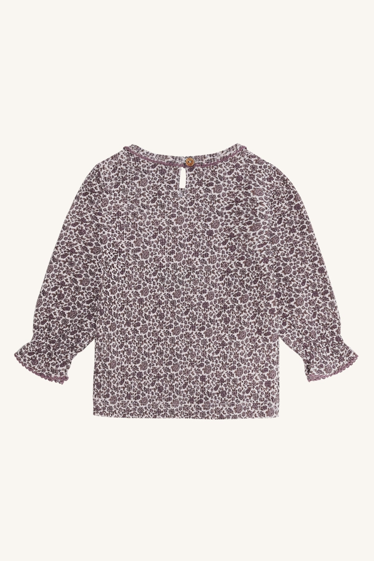 HCAriella - Langarmshirt Waffelpiqué Blumenmuster - nila kids