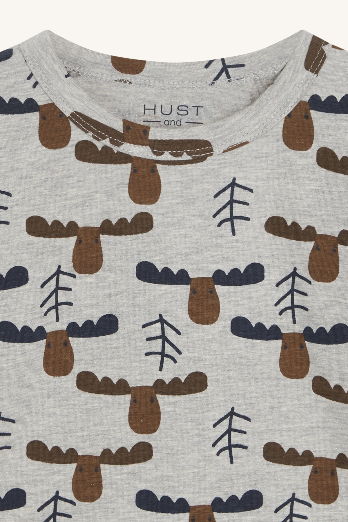 HCAnton - Langarmshirt Elch-Print - nila kids