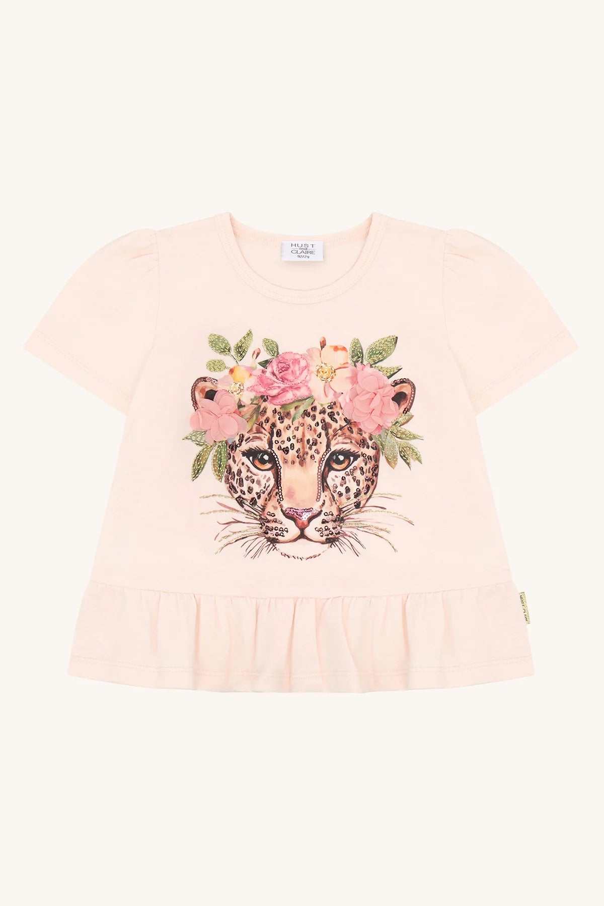 HCAlma Leo T-Shirt Quartz - nila kids
