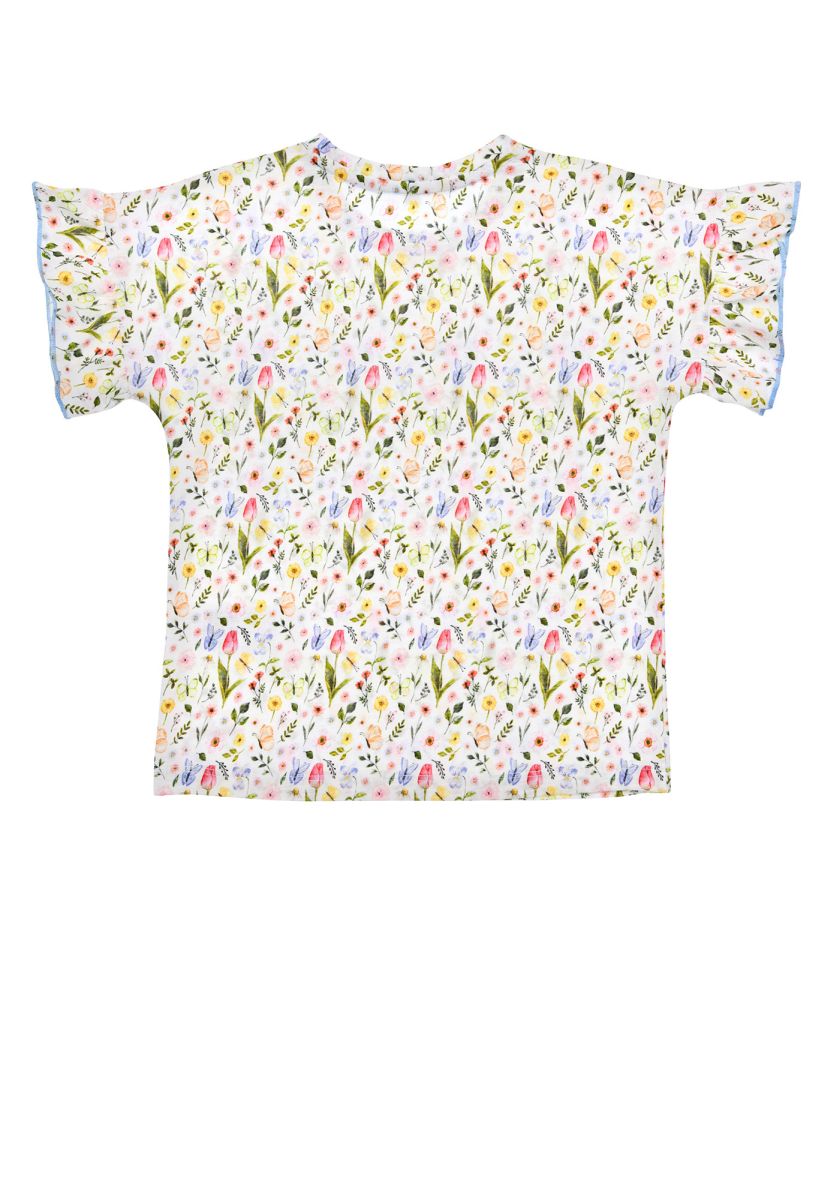 T-Shirt „Blumenwiese“ – Sommerliebe in voller Blüte - nila kids