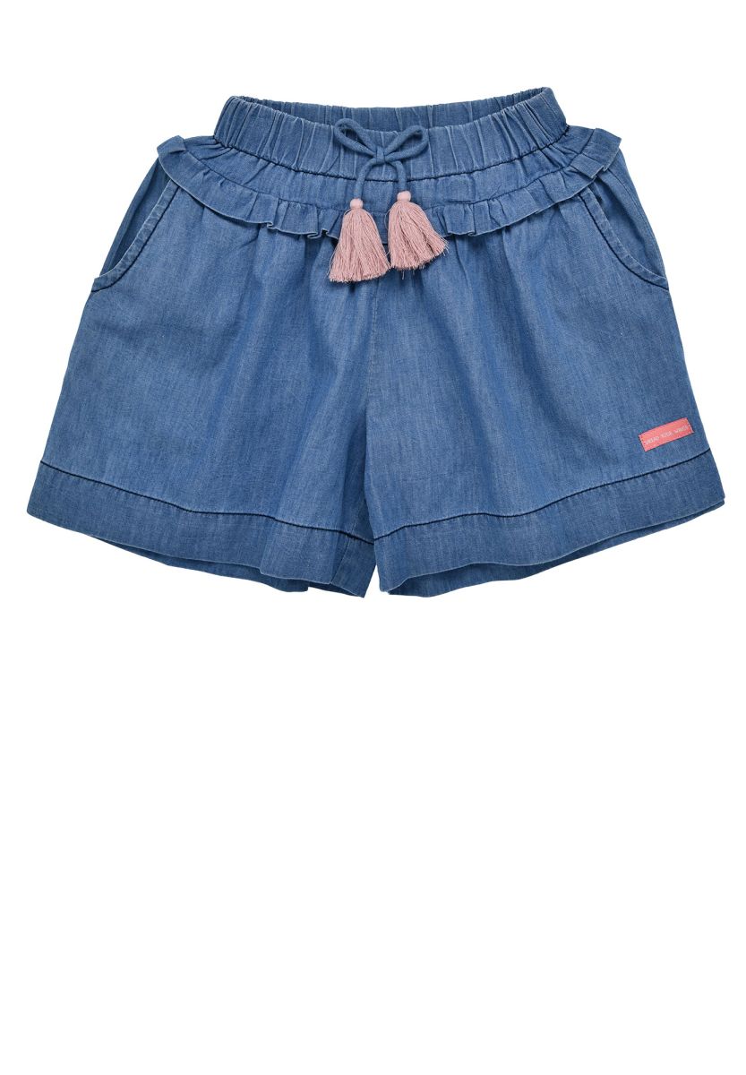 Hosenrock in Jeansoptik – luftig, verspielt & bequem | 100 % Baumwolle - nila kids