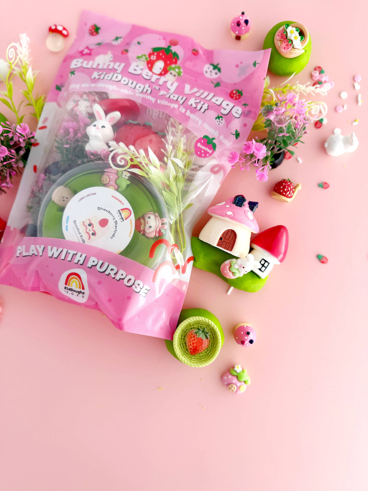 Bunny Berry Village KidDough Spielset - nila kids