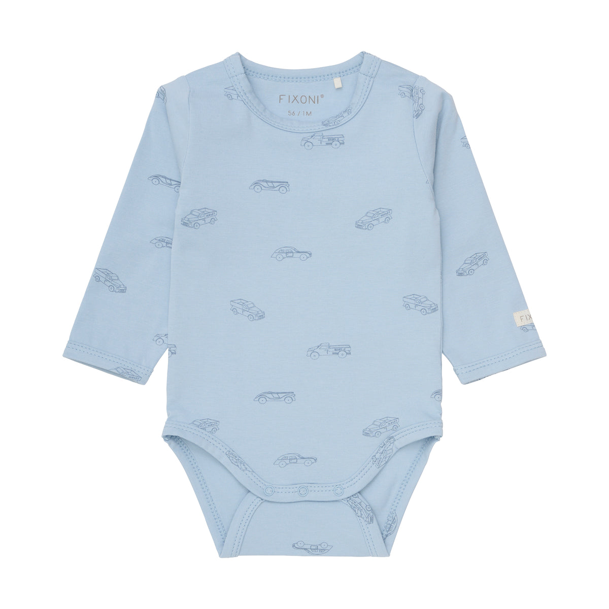 Body Langarm blau GOTS - nila kids