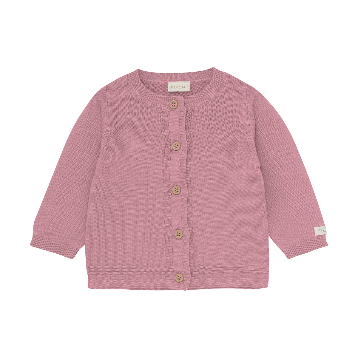 Cardigan gestrickt zartrosa