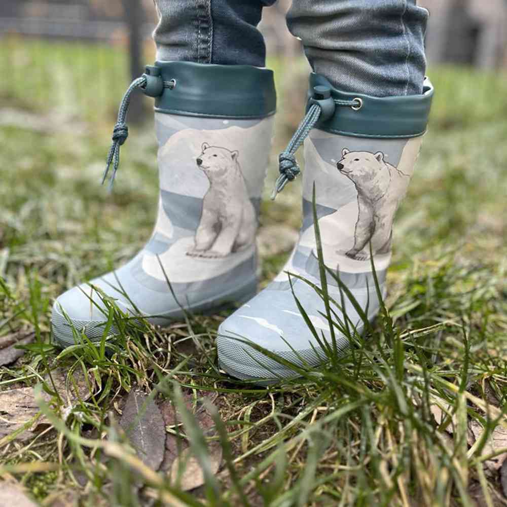 Gummistiefel Eisbären aus Naturkautschuk - nila kids