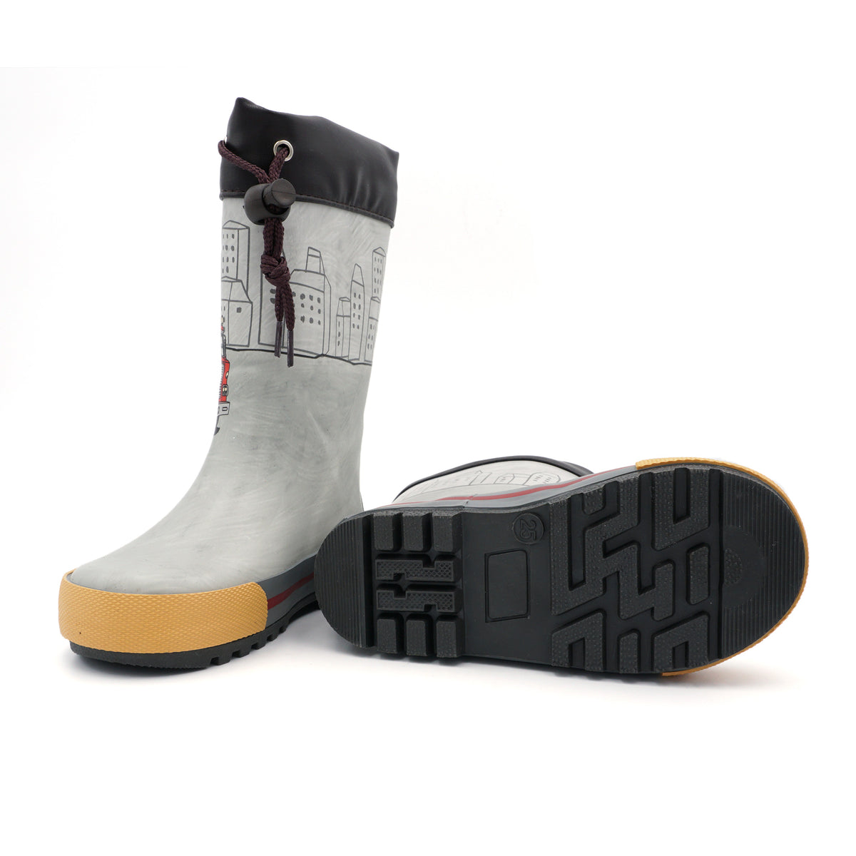 Gummistiefel „Feuerwehr“ – robust, 100 % wasserdicht & aus Naturkautschuk - nila kids