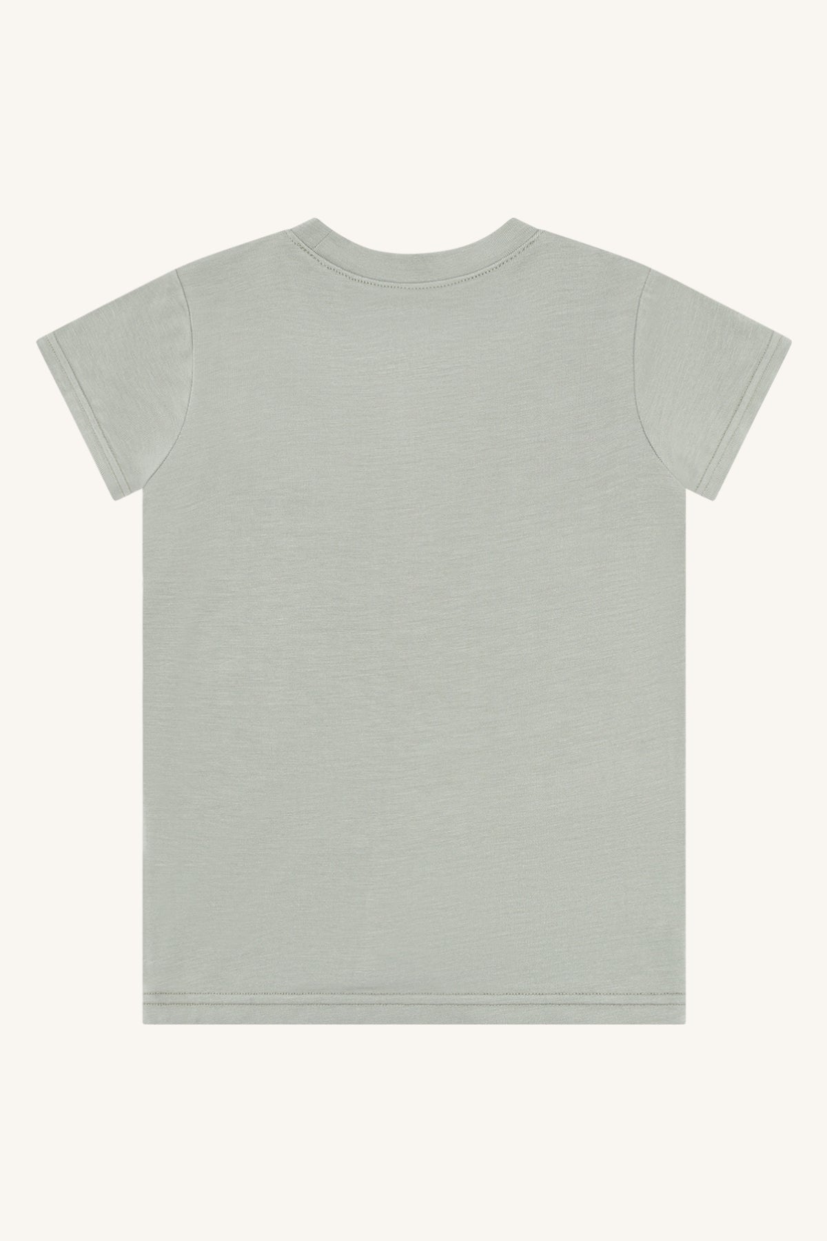 HCAustin Solid Bambus T-Shirt Forest Fog - nila kids