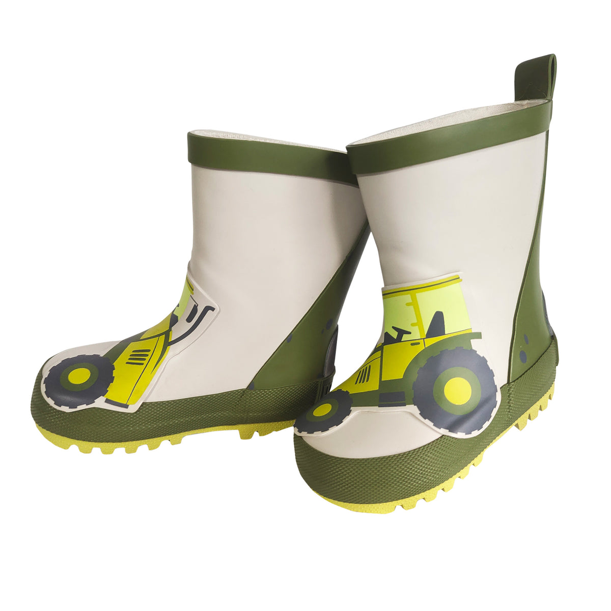 Gummistiefel „Traktor“ – 100 % wasserdicht & robust | Aus Naturkautschuk - nila kids