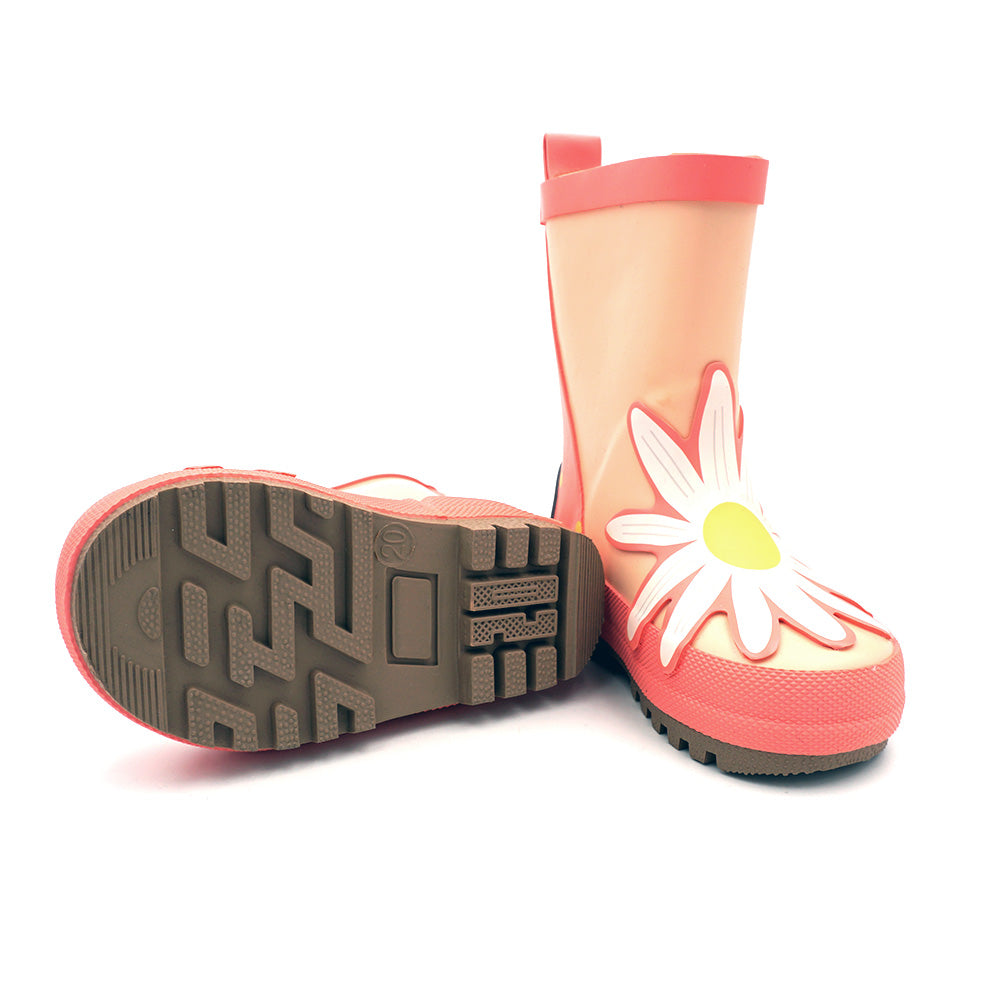 Gummistiefel „Margerite“ – 100 % wasserdicht & mit Reflektoren | Aus Naturkautschuk - nila kids