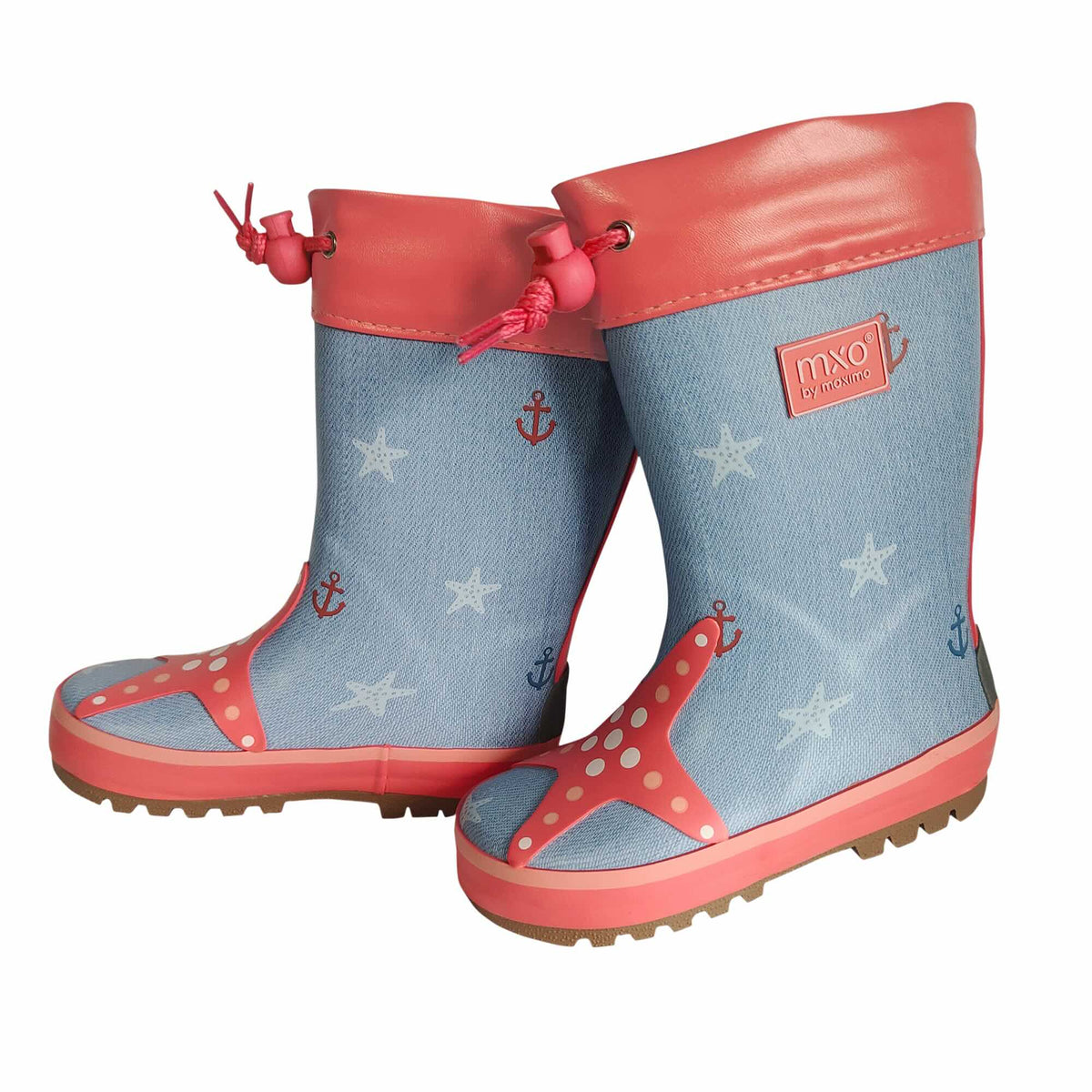 Gummistiefel „Seestern“ – 100 % wasserdicht & super maritim | Aus Naturkautschuk - nila kids
