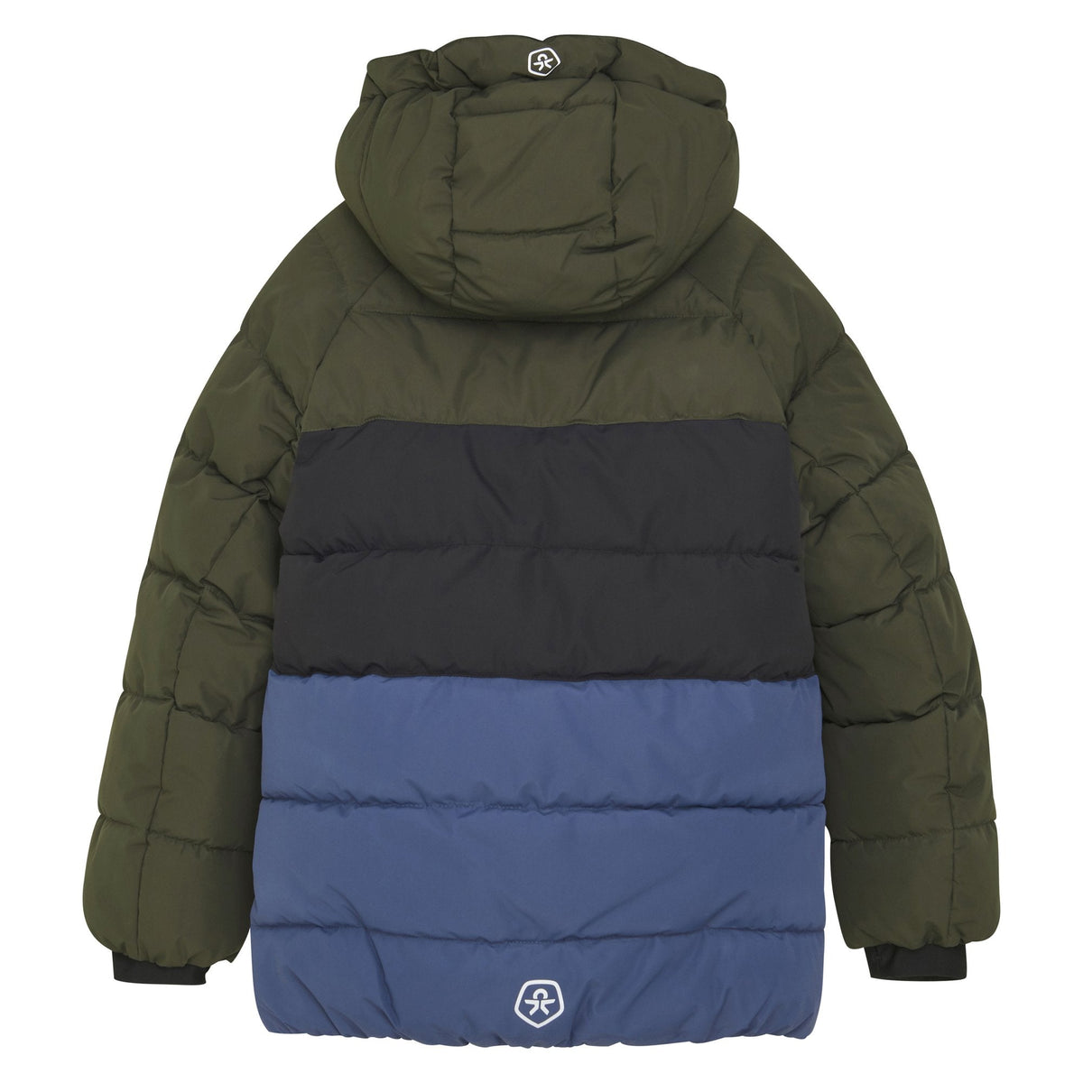 Ski Jacke Colorblock quilt