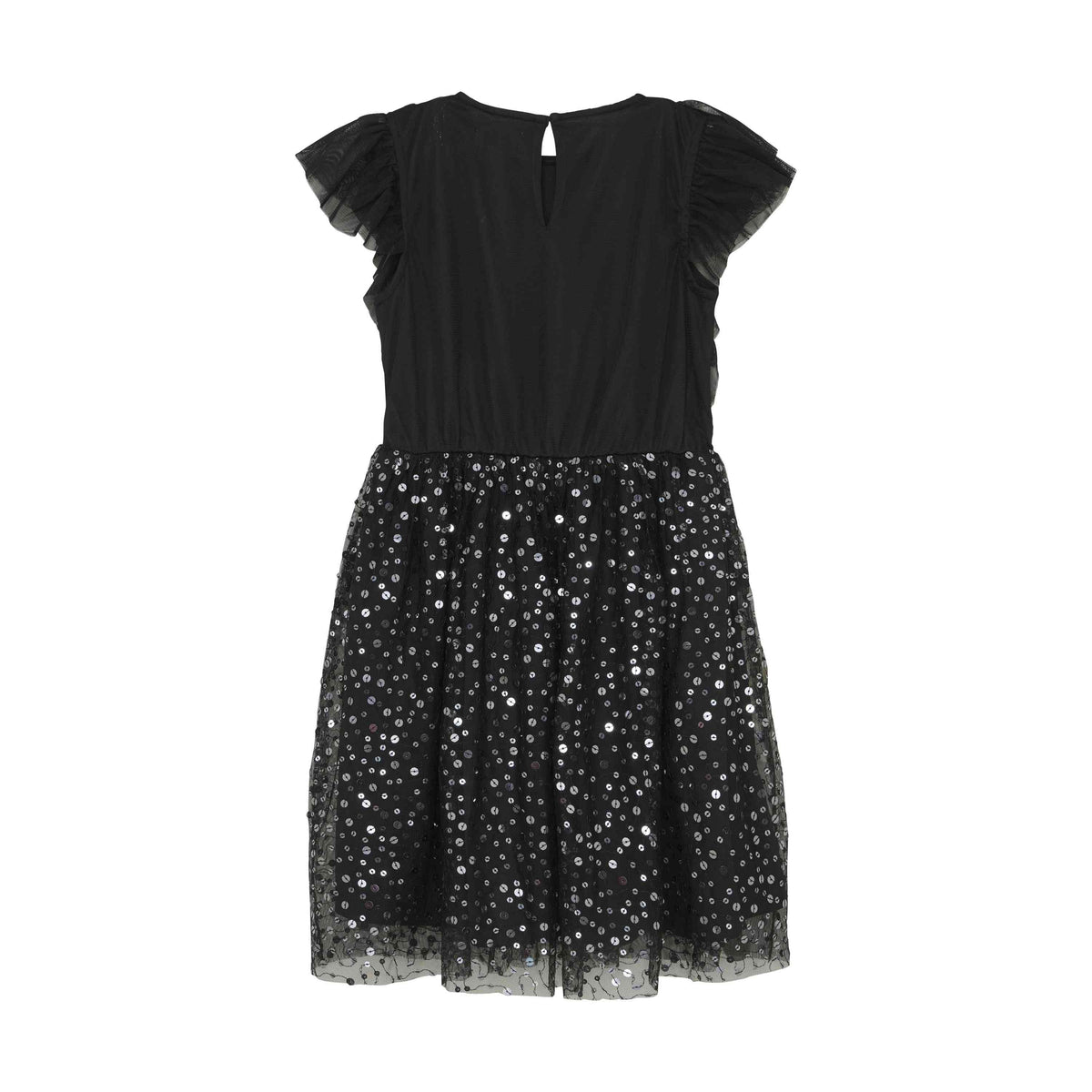 Meshkleid schwarz