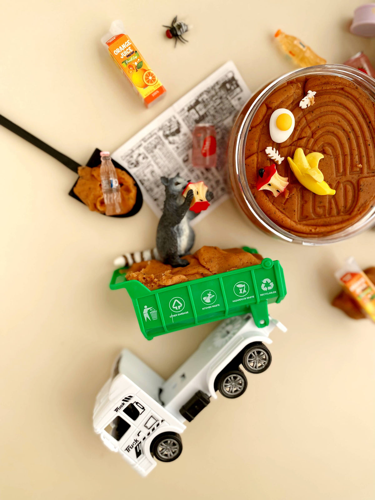 Garbage (Root Beer) KidDough Spielset - nila kids