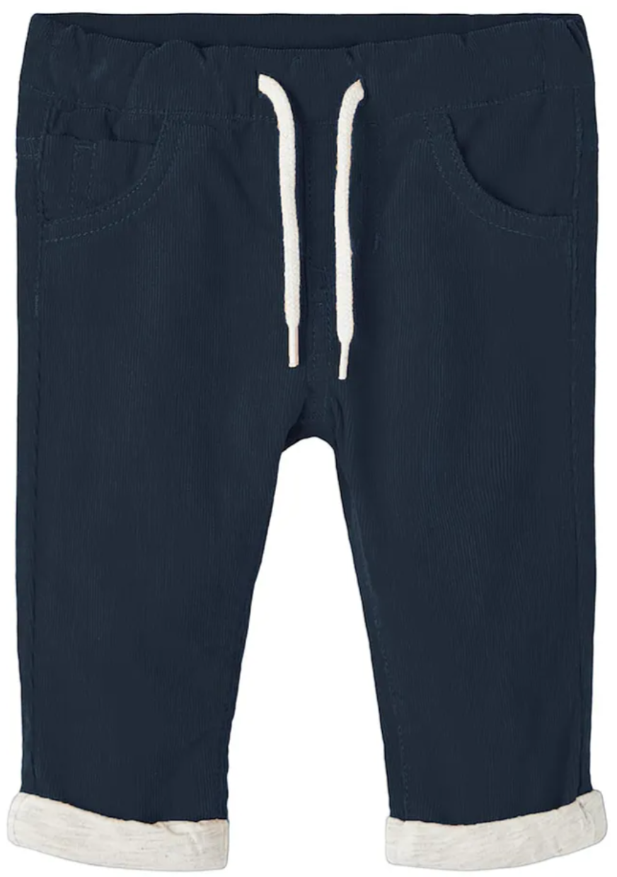 Cordhose Baby blau - nila kids