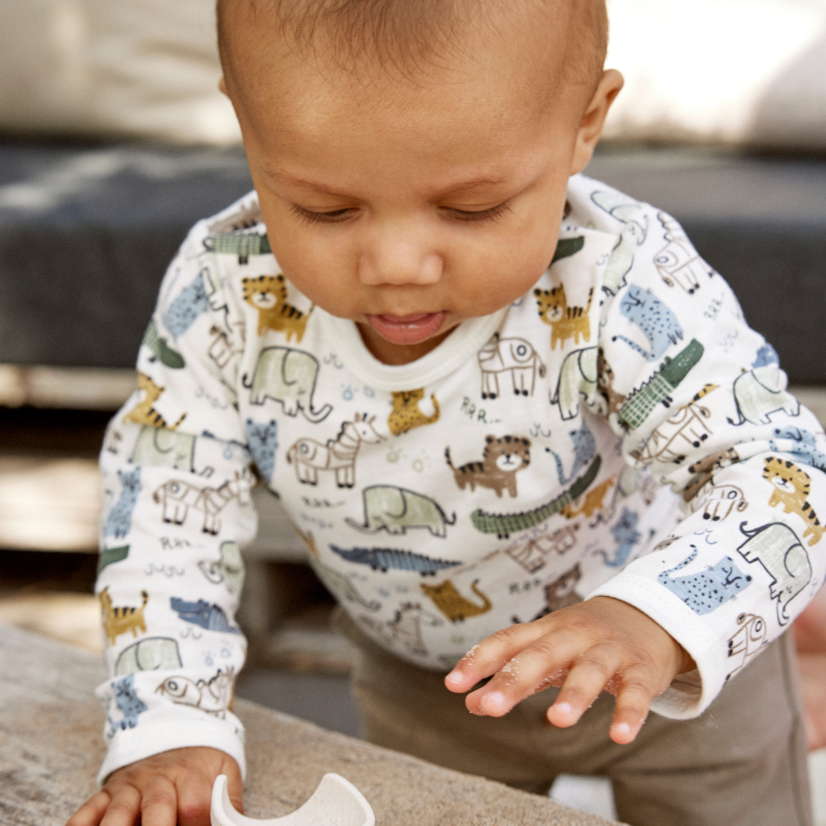 Shirt Langarm Safari - nila kids