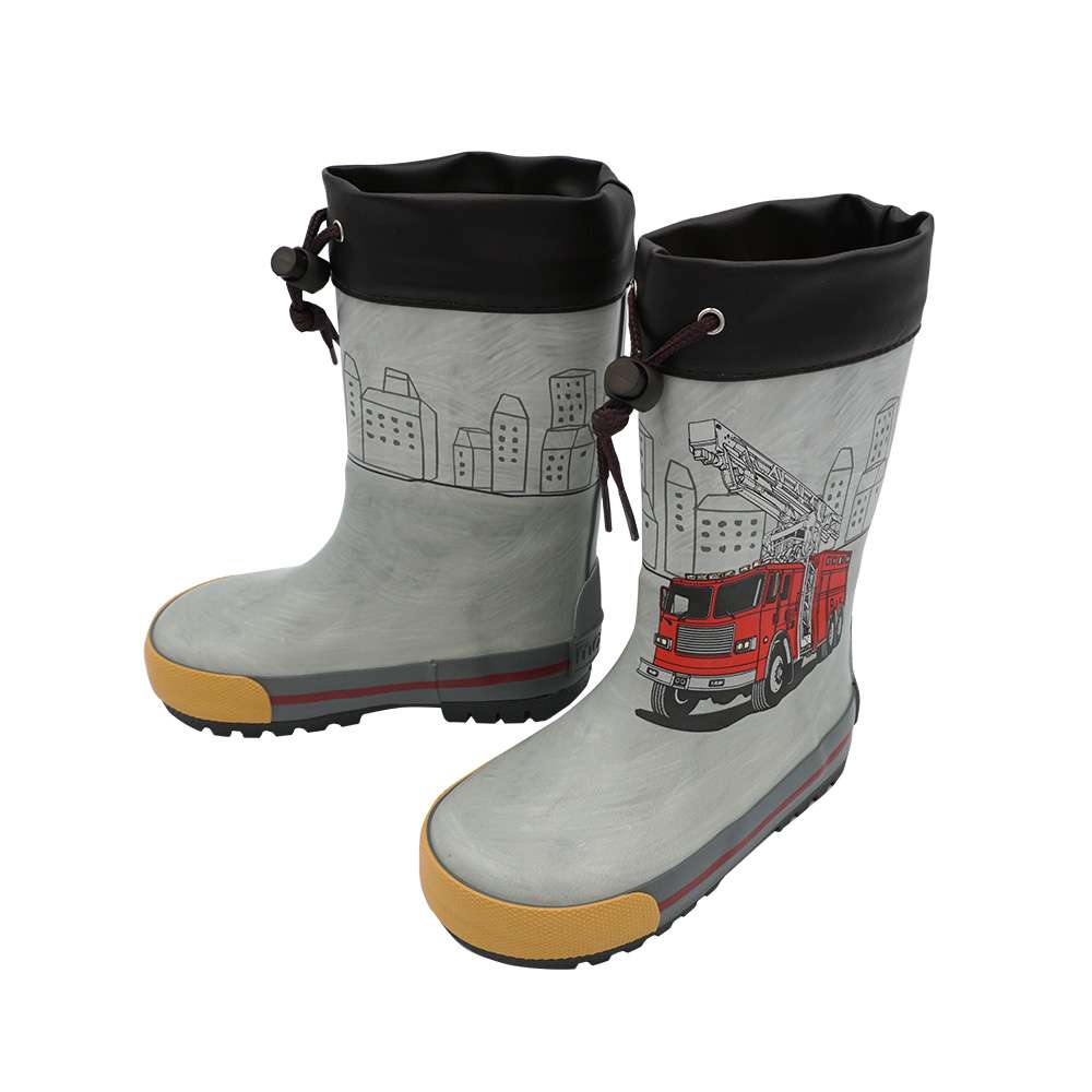 Gummistiefel „Feuerwehr“ – robust, 100 % wasserdicht & aus Naturkautschuk - nila kids
