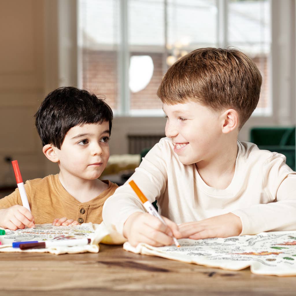 Fahrzeuge Pyjama zum Ausmalen - nila kids