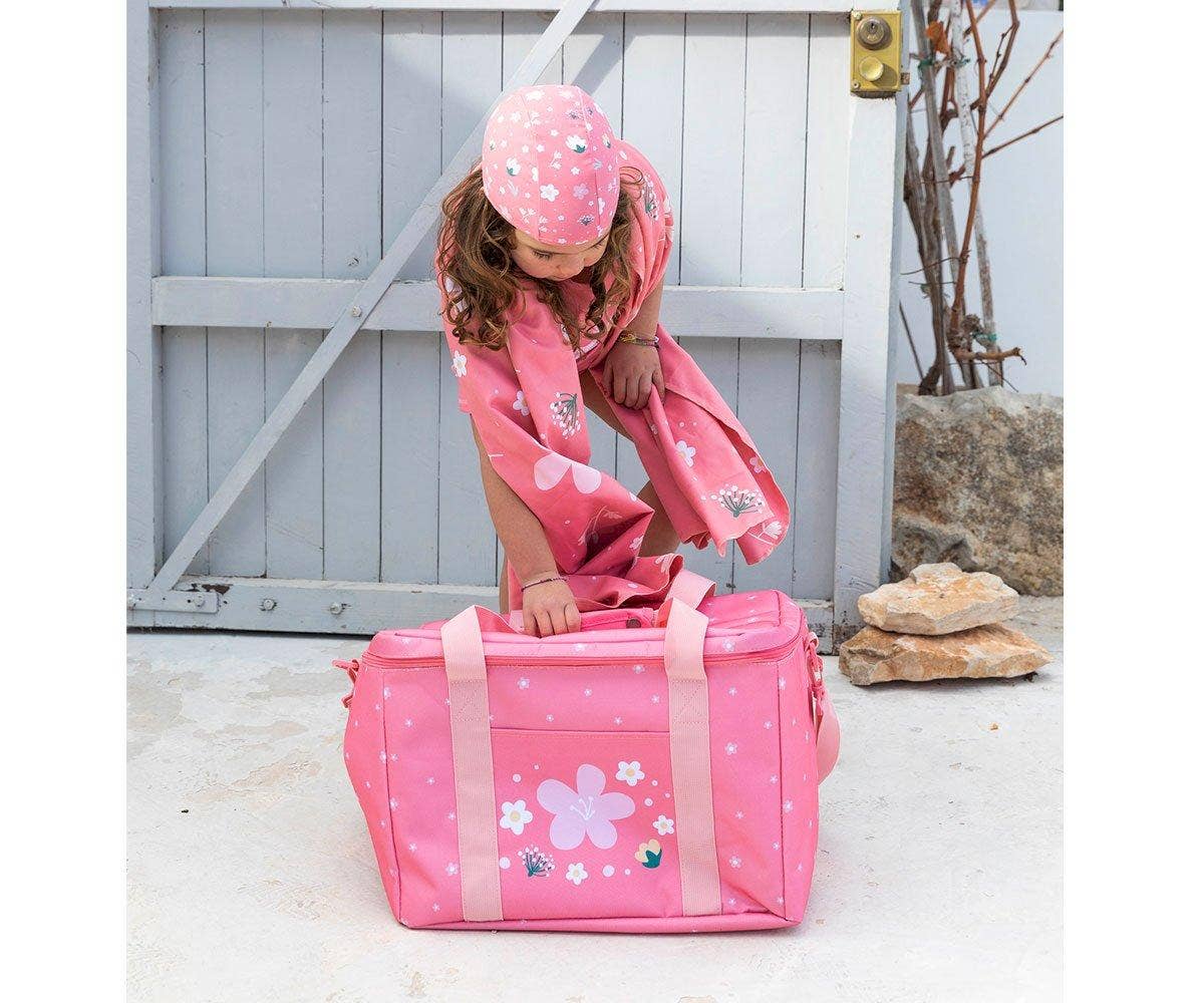 Kinder-Schwimmkappe mit Blumen M - nila kids
