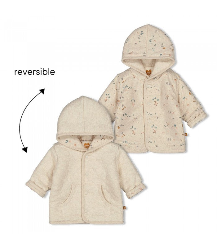 Wendejacke mit Kapuze – "My Happy Place" – 2 Looks in 1 - nila kids