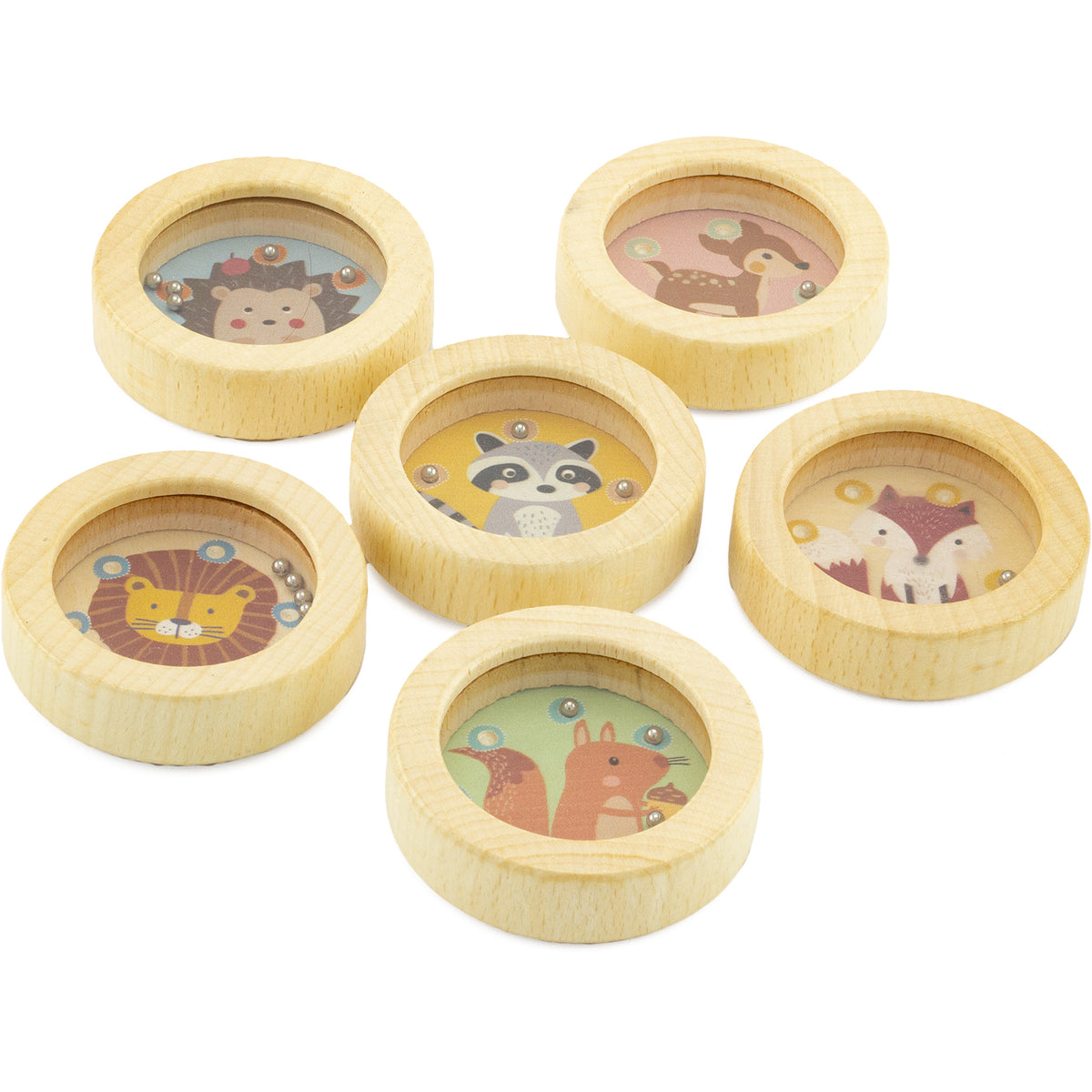 Holzkugelspiel: Tiere - nila kids