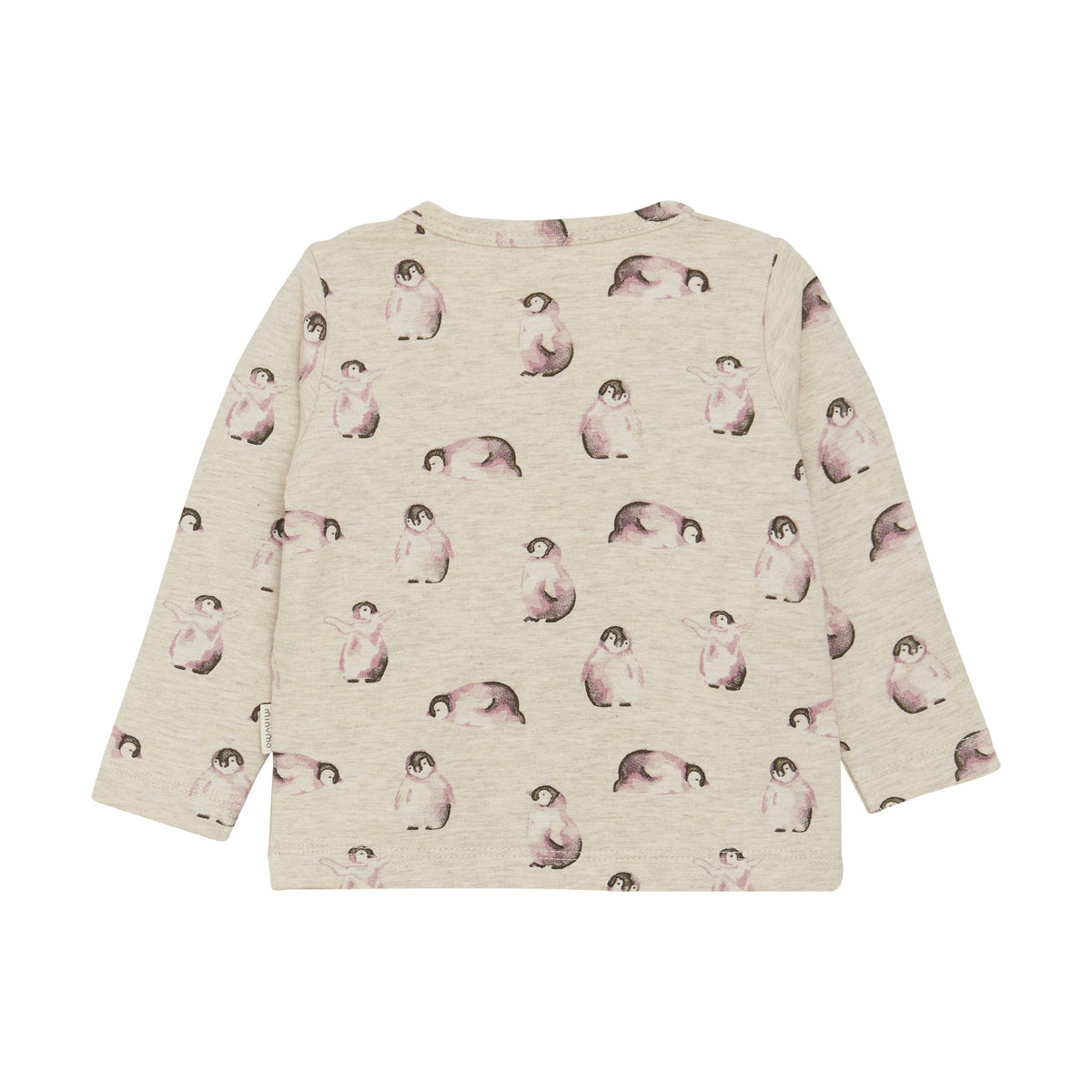Shirt Pinguin-Print Bambus - nila kids