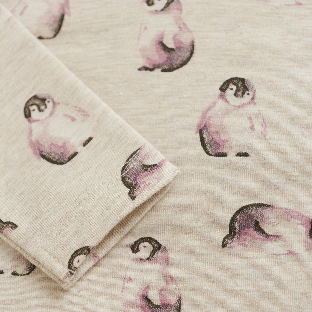 Shirt Pinguin-Print Bambus - nila kids