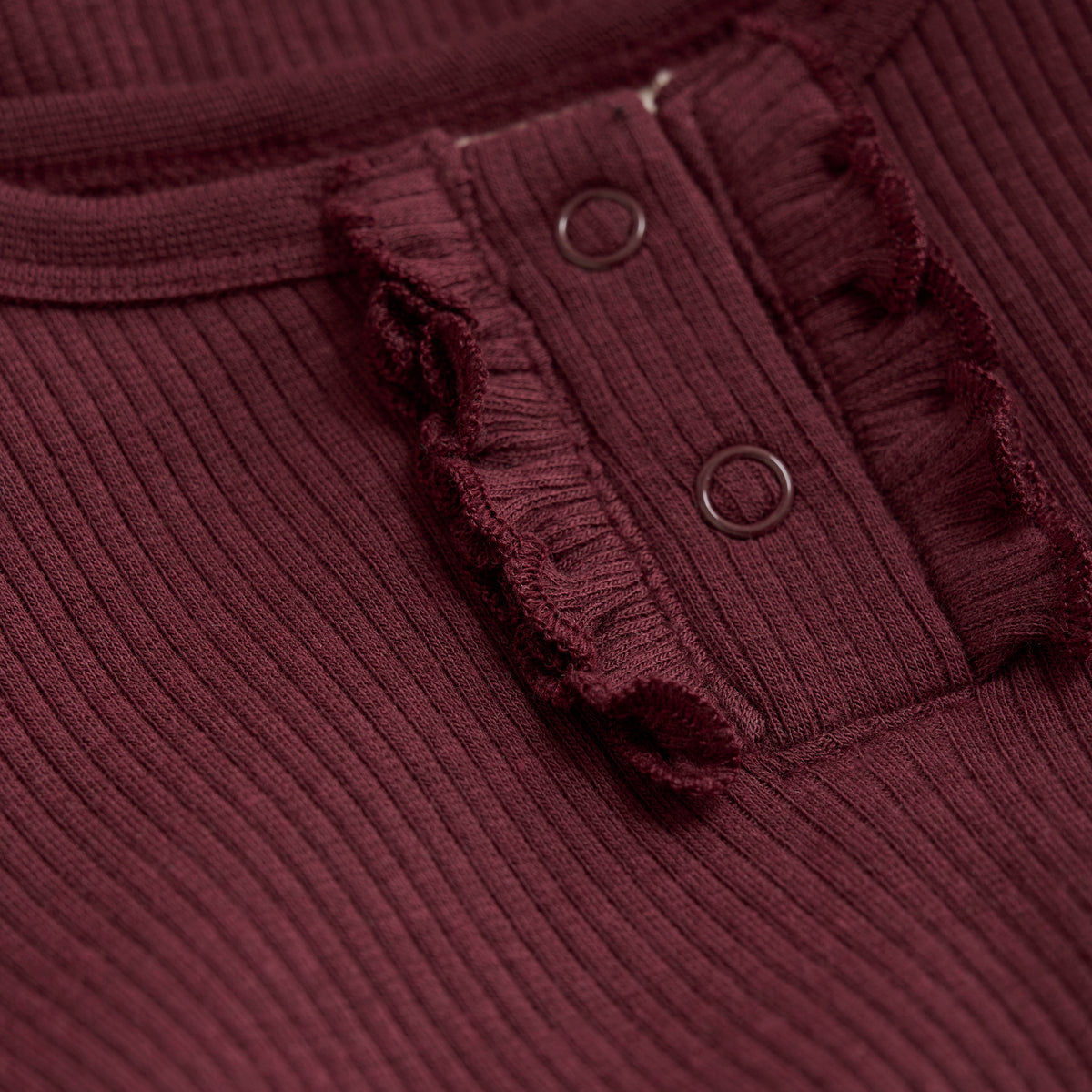 Body langarm Tencel - tawny port - nila kids