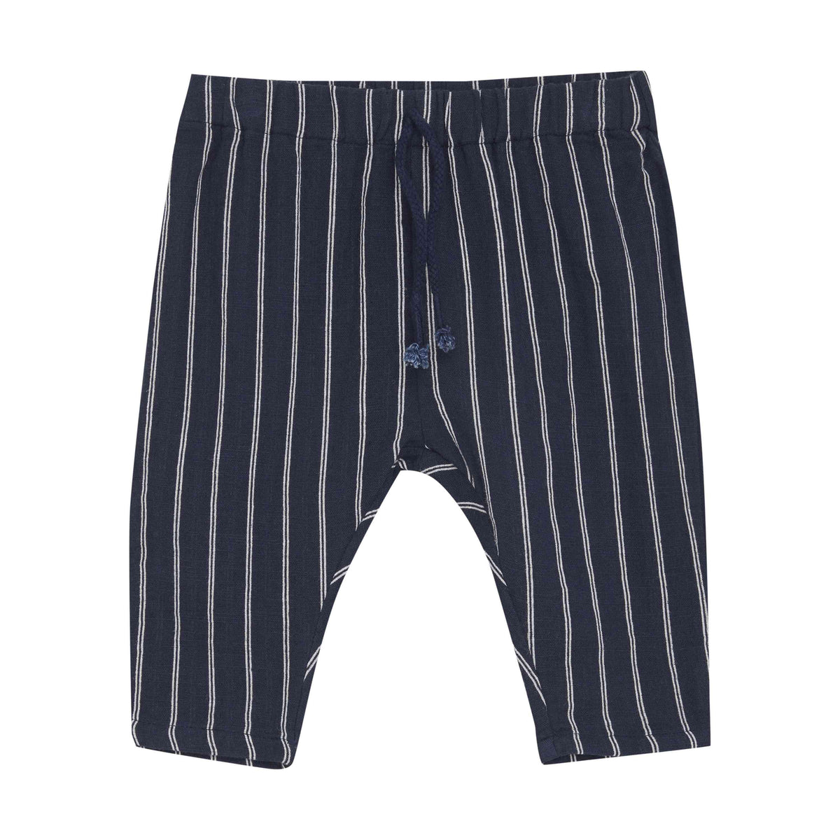 Gestreifte Hose blau
