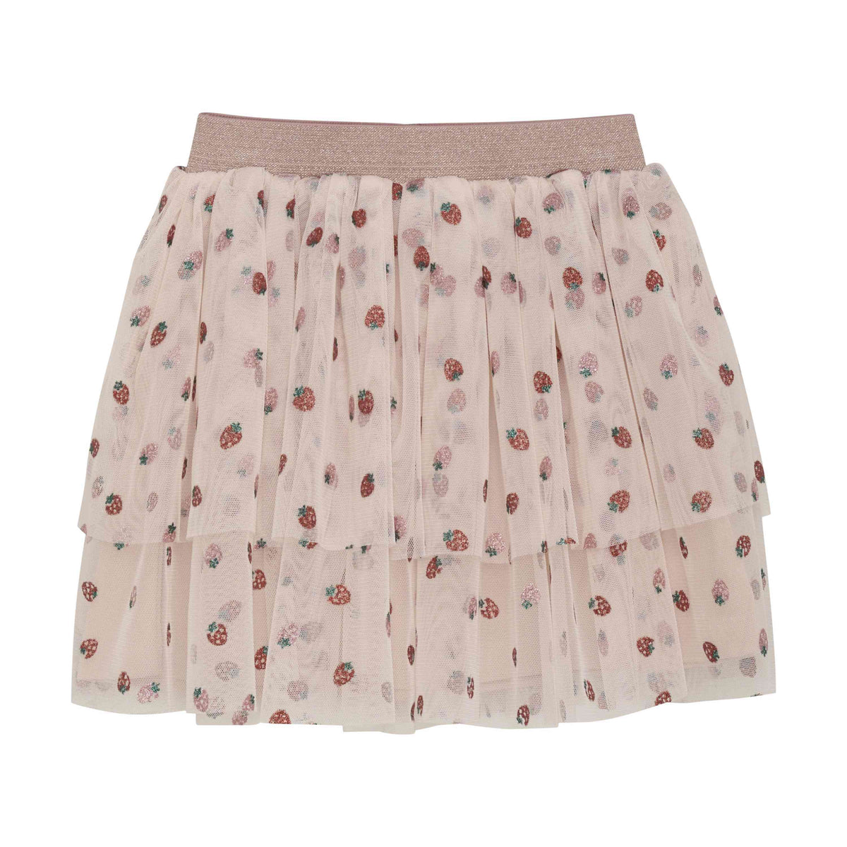Minymo - Rock mit Glitzer und Allover-Print - nila kids