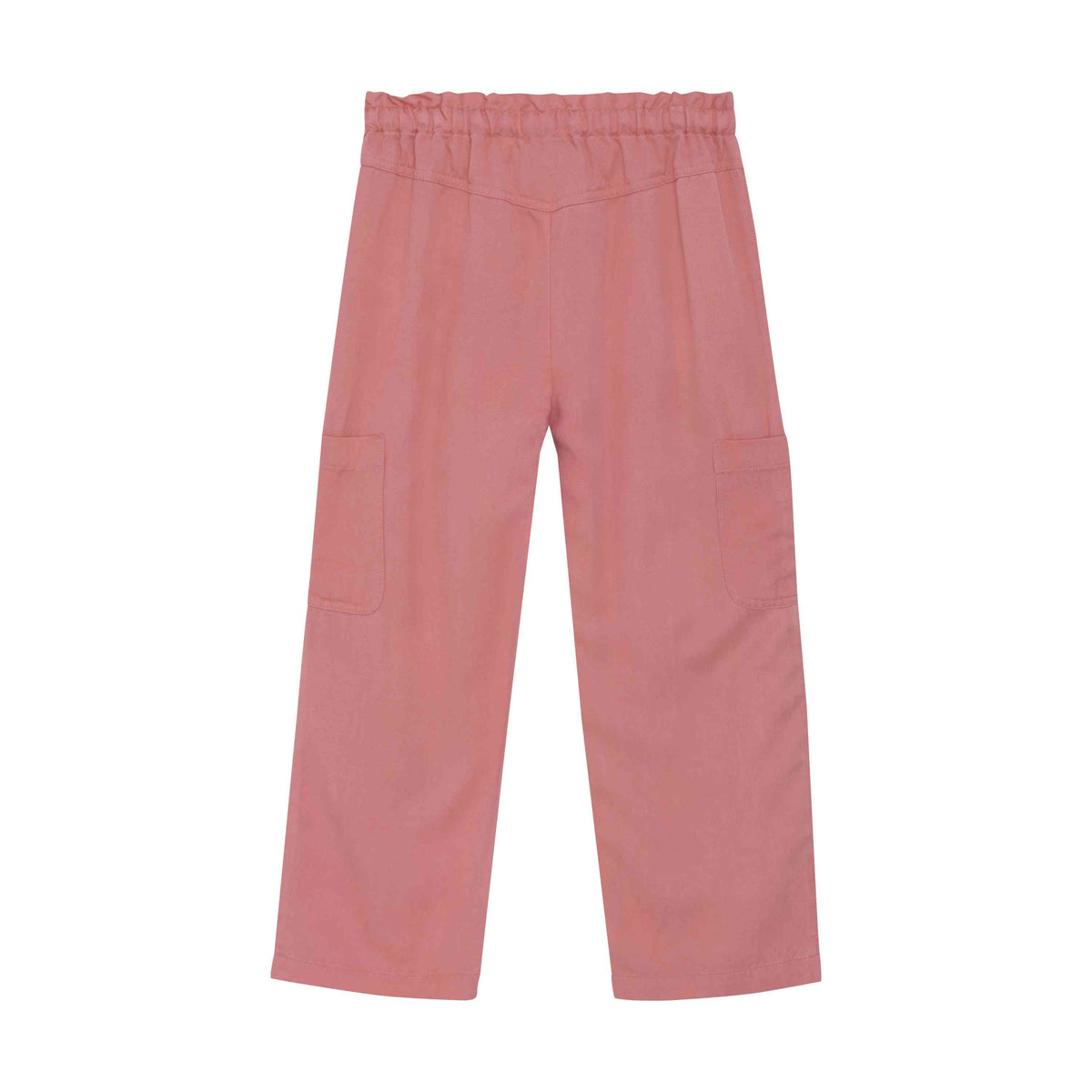 Weite Lyocell-Hose – luftig & lässig in Rosa
