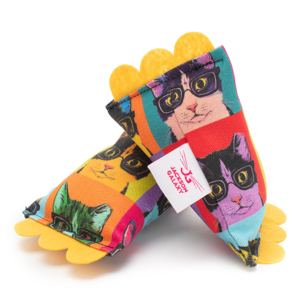 Cat Nerd Pop Art Bundle - Limited Edition Toy Collection by Jackson Galaxy