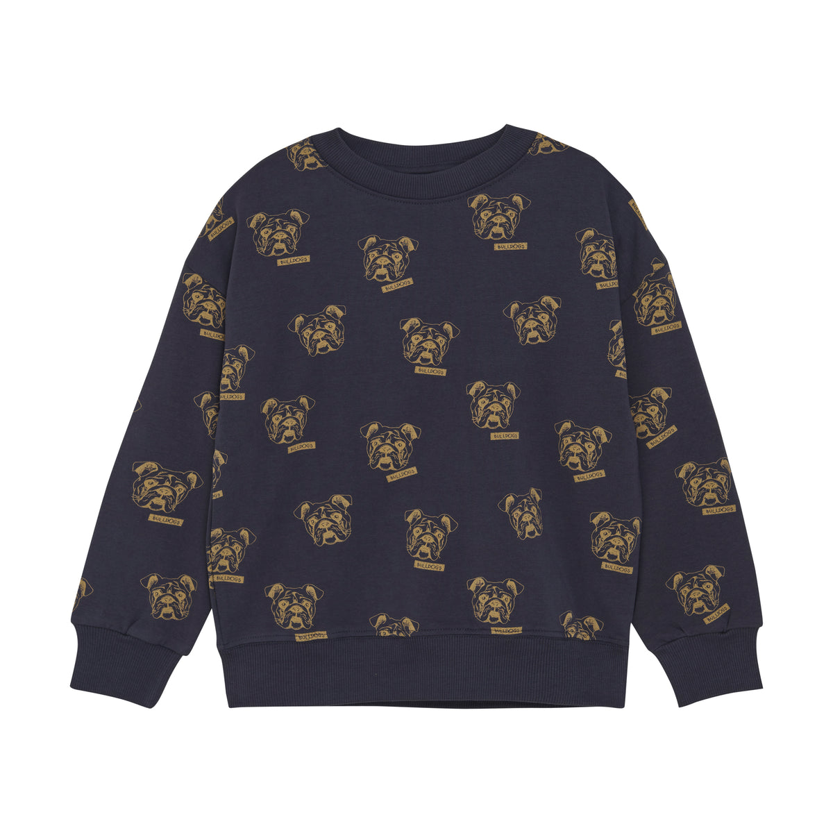 Pullover Hundeaufdruck GOTS